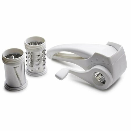 RAZOREDGE Cheese Grater with 3 Interchangeable Drums RA2974505